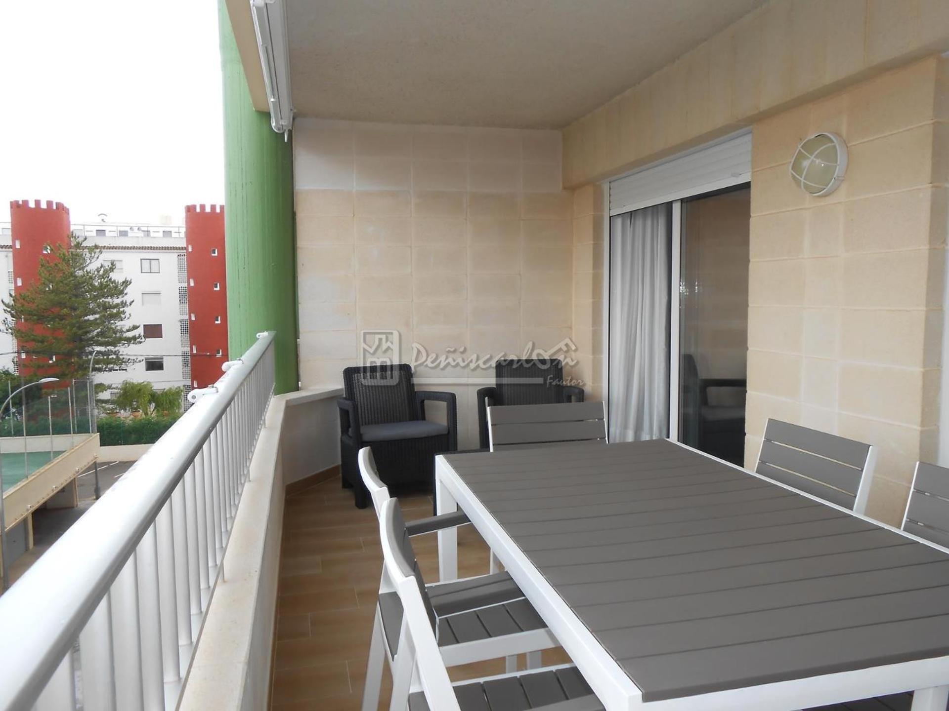 Apartamento en Peñiscola Azahar D Luaran gambar